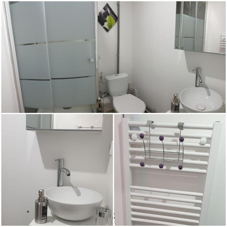 Chambres Poitiers Centre Ville - Salle De Bain, Refrigerateur, Tv Et Machine A Cafe Privatifs - Cuisine Commune - Terrasse - Hotel De Ville A 200M Bagian luar foto